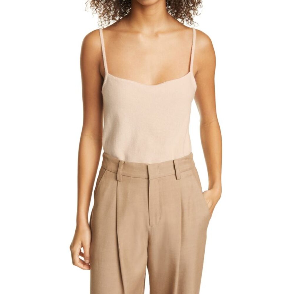 Vince Crochet Camisole In Ivory 00